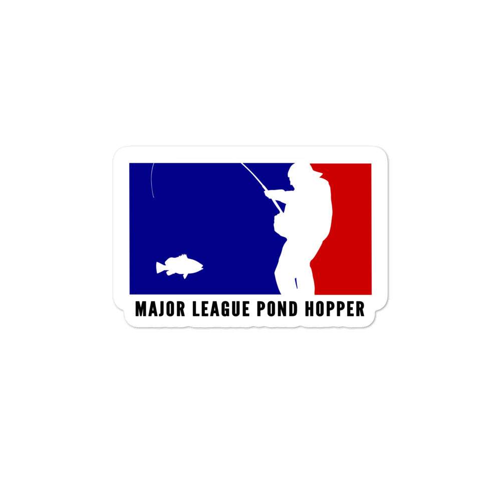 Major League Pond Hopper Sticker